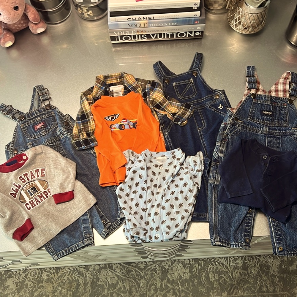 FALL BUNDLE BOYS 6-9 months clothes!!